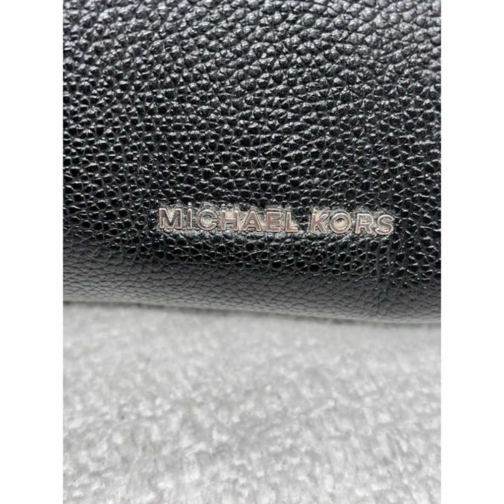 Michael Kors Black Leather Mercer Convertible Dra… - image 12