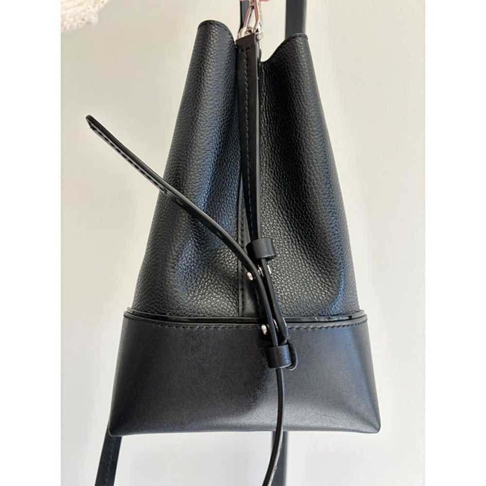 Michael Kors Black Leather Mercer Convertible Dra… - image 4