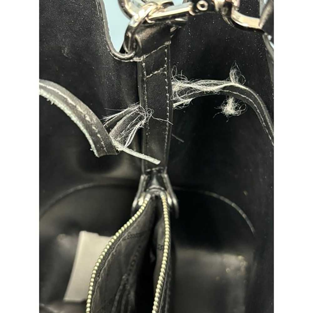 Michael Kors Black Leather Mercer Convertible Dra… - image 8