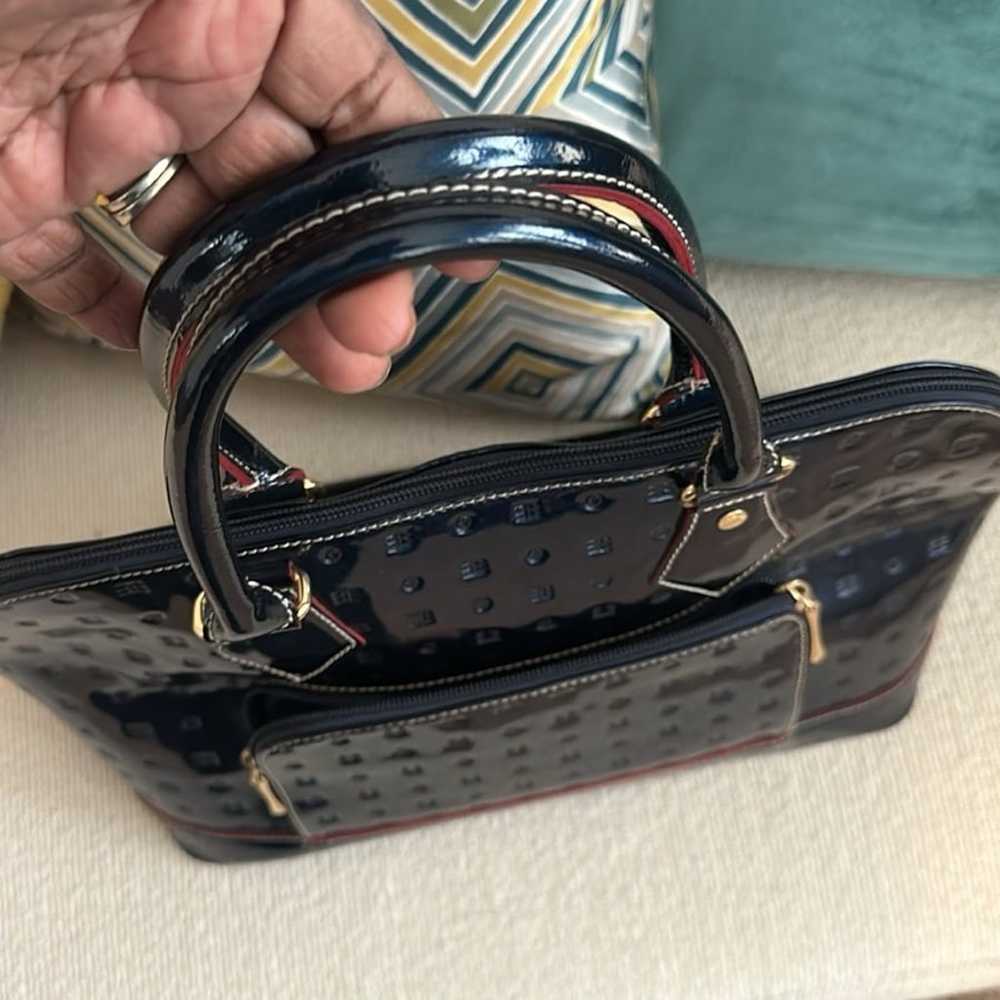 Arcadia Patent Leather Satchel handbag - image 2