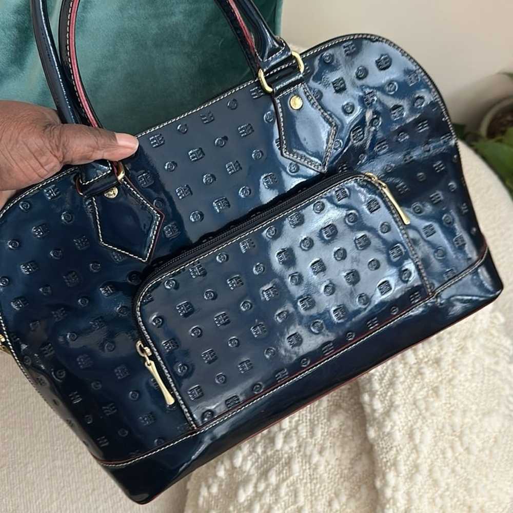 Arcadia Patent Leather Satchel handbag - image 3