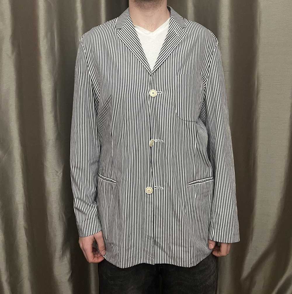 Kenzo Kenzo Homme Long Striped Blazer - image 5