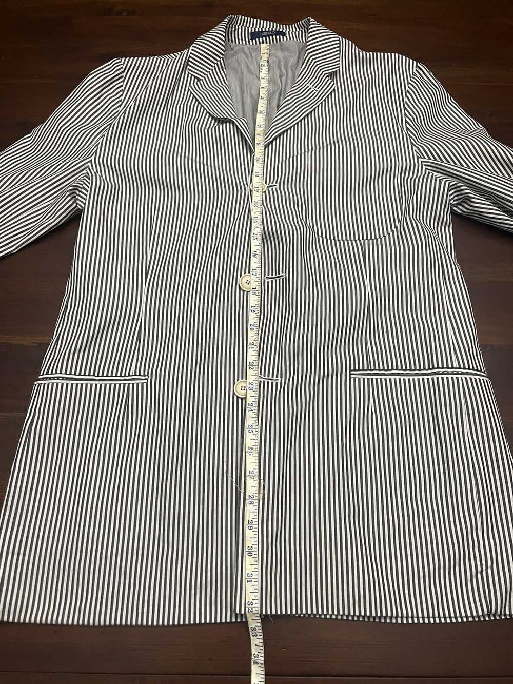 Kenzo Kenzo Homme Long Striped Blazer - image 6