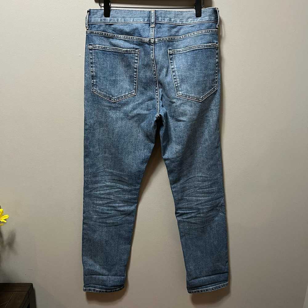 Everlane Everlane men’s The Slim Jeans size 32 X … - image 6