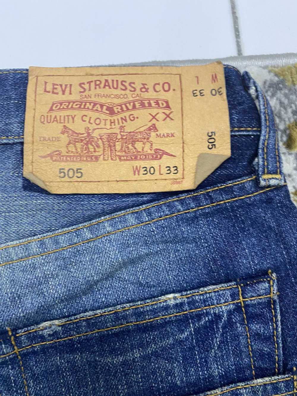 Junya Watanabe × Levi's LEVIS 505 STRAIGHT TYPE R… - image 6