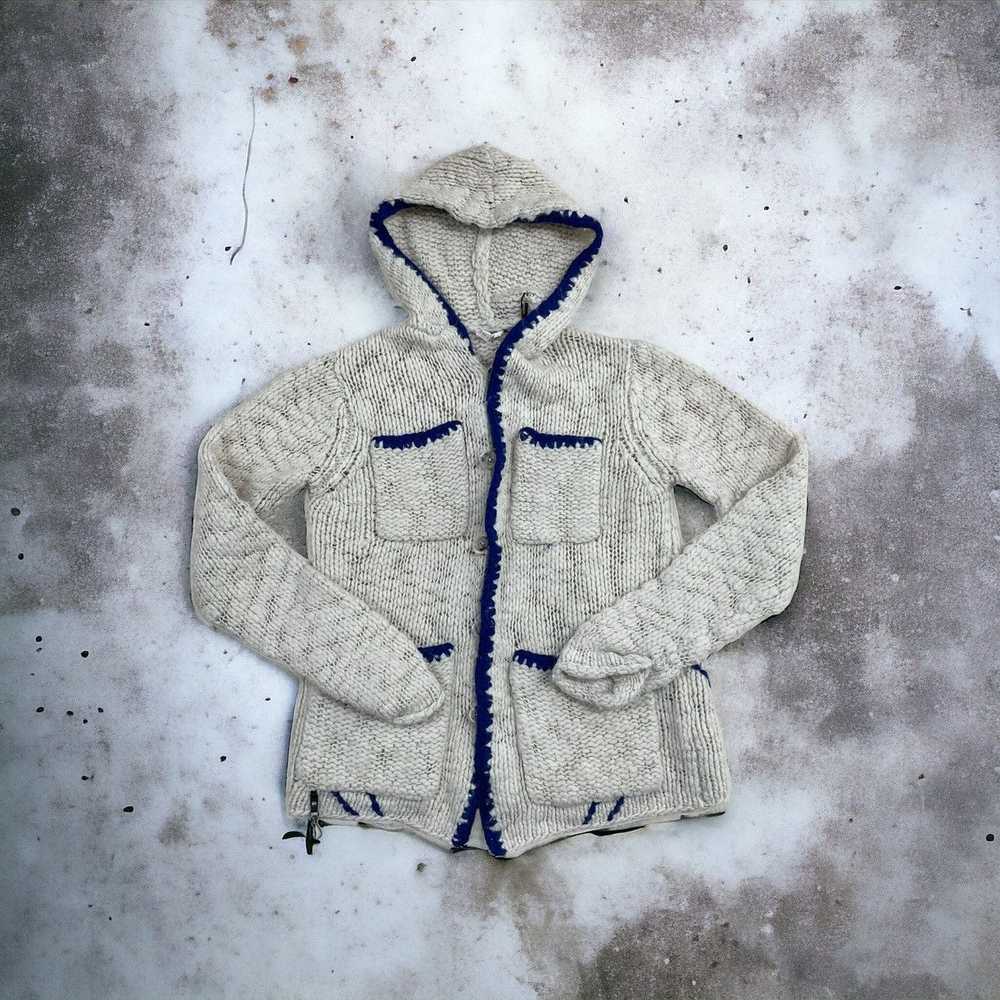 Diesel × Vintage Vintage Diesel Knit Hoodie - image 1