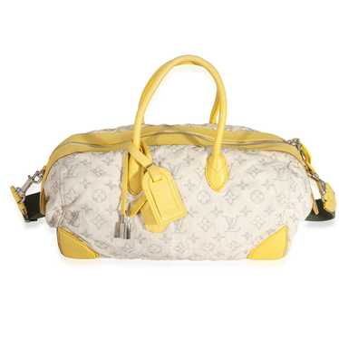 Louis Vuitton Louis Vuitton Jaune Monogram Denim … - image 1