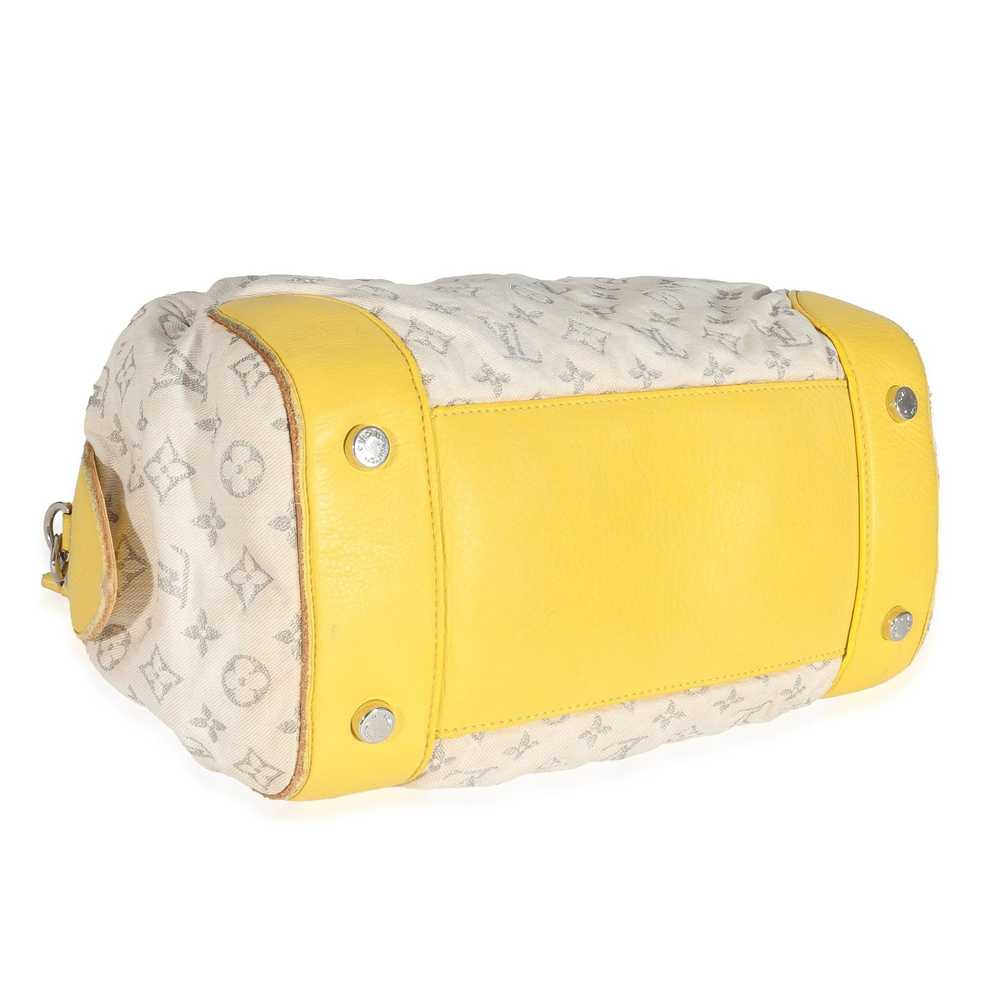 Louis Vuitton Louis Vuitton Jaune Monogram Denim … - image 6