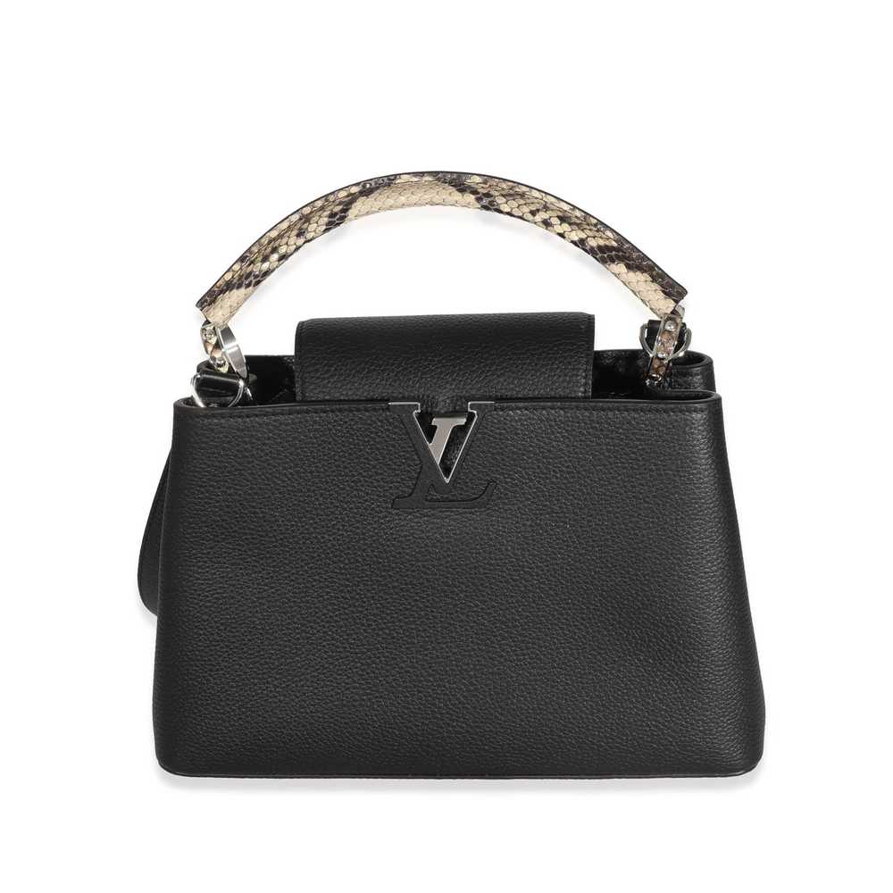 Louis Vuitton Louis Vuitton Black Taurillon Pytho… - image 1