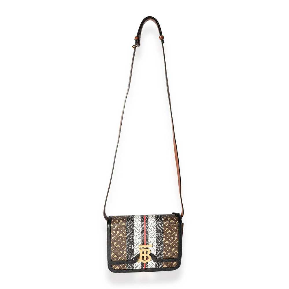 Burberry Burberry Bridle Brown Monogram E-Canvas … - image 4