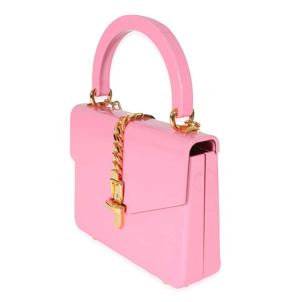 Gucci Gucci Pink Plexiglass Mini Sylvie 1969 - image 2