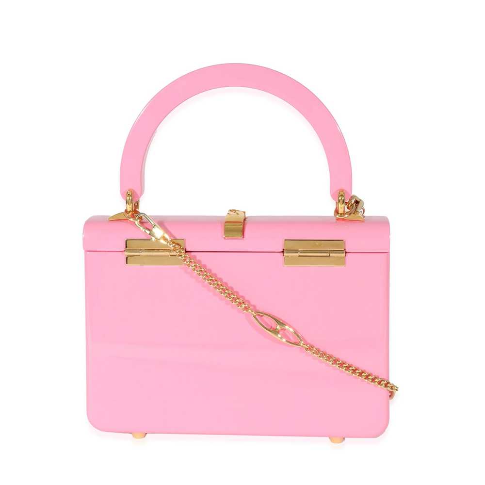 Gucci Gucci Pink Plexiglass Mini Sylvie 1969 - image 3