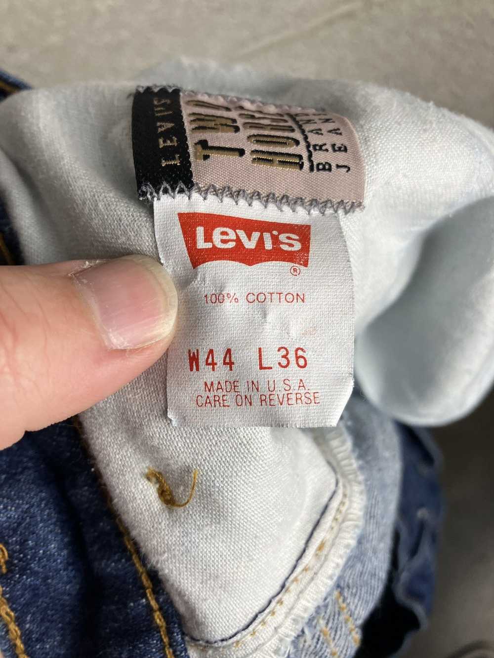 Levi's × Vintage Vintage 1980s Levis 840 Jeans Le… - image 7