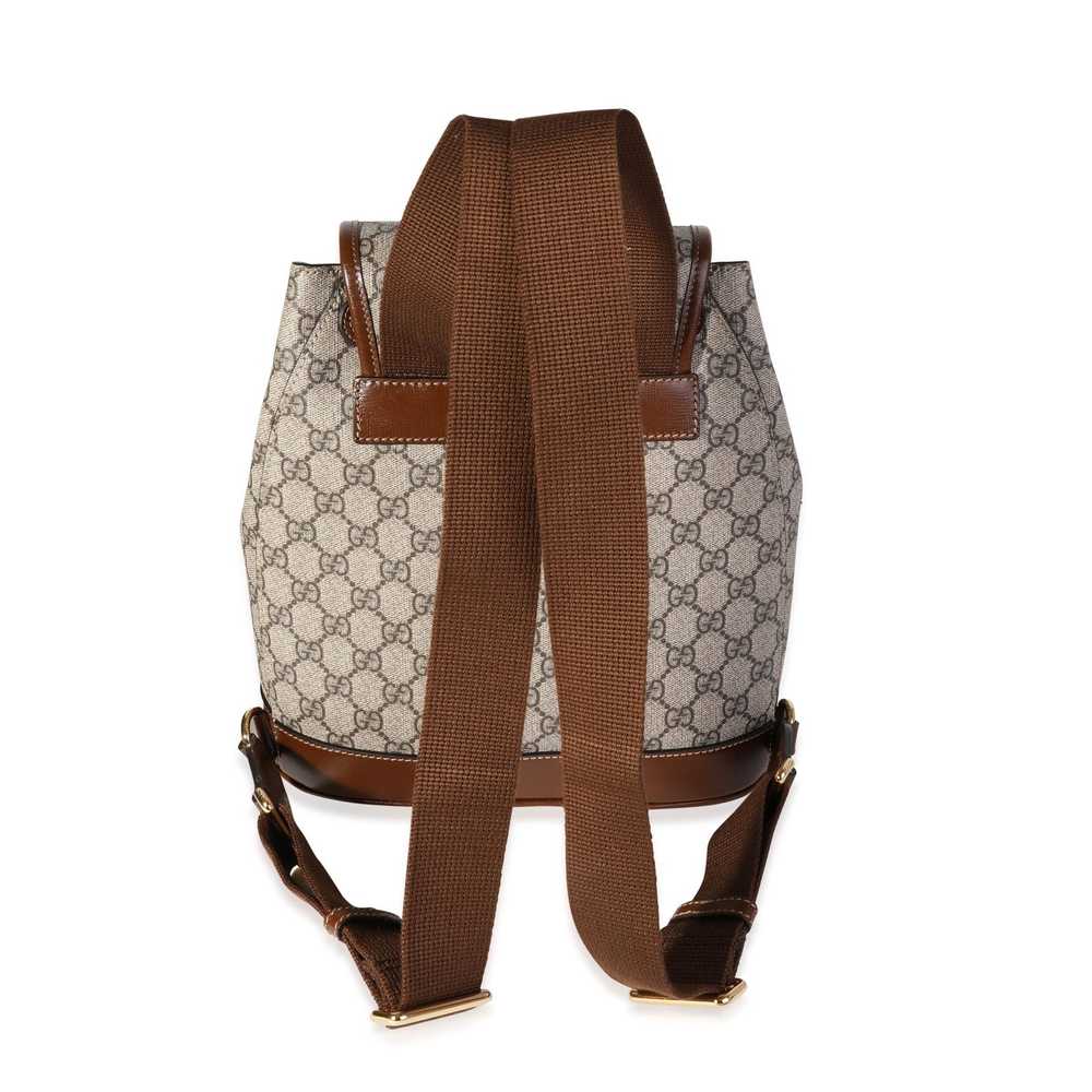 Gucci Gucci Brown GG Supreme Interlocking G Backp… - image 3