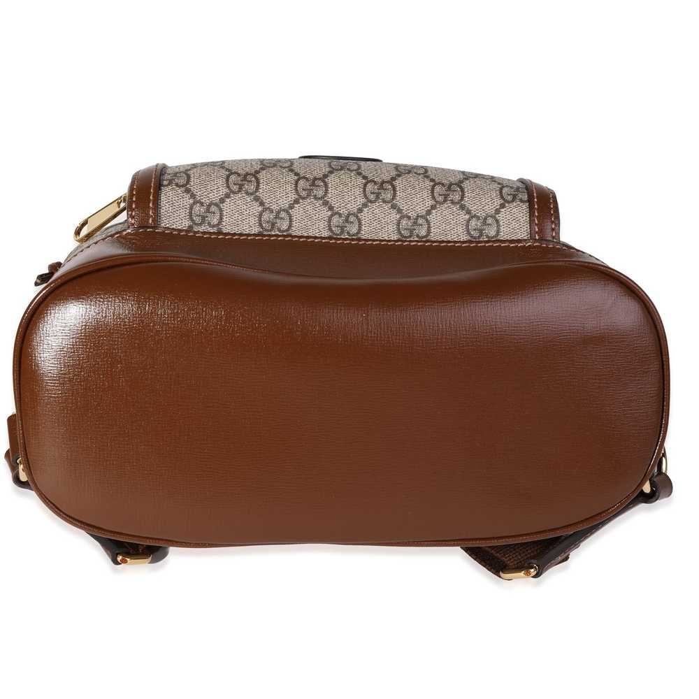 Gucci Gucci Brown GG Supreme Interlocking G Backp… - image 5