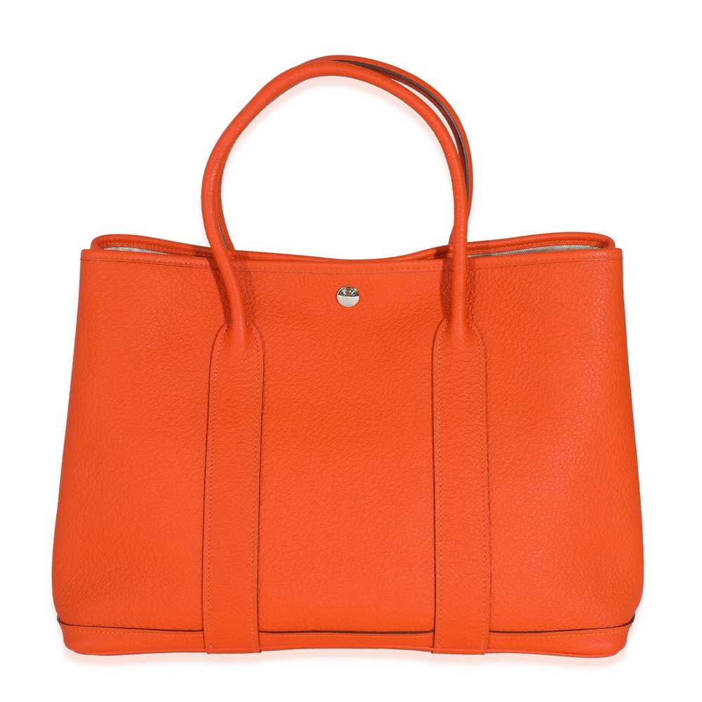 Hermes Hermes Negonda Orange Poppy Garden Party 36 - image 1