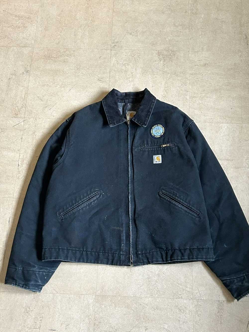 Carhartt × Vintage Faded Black Vintage Carhartt D… - image 1