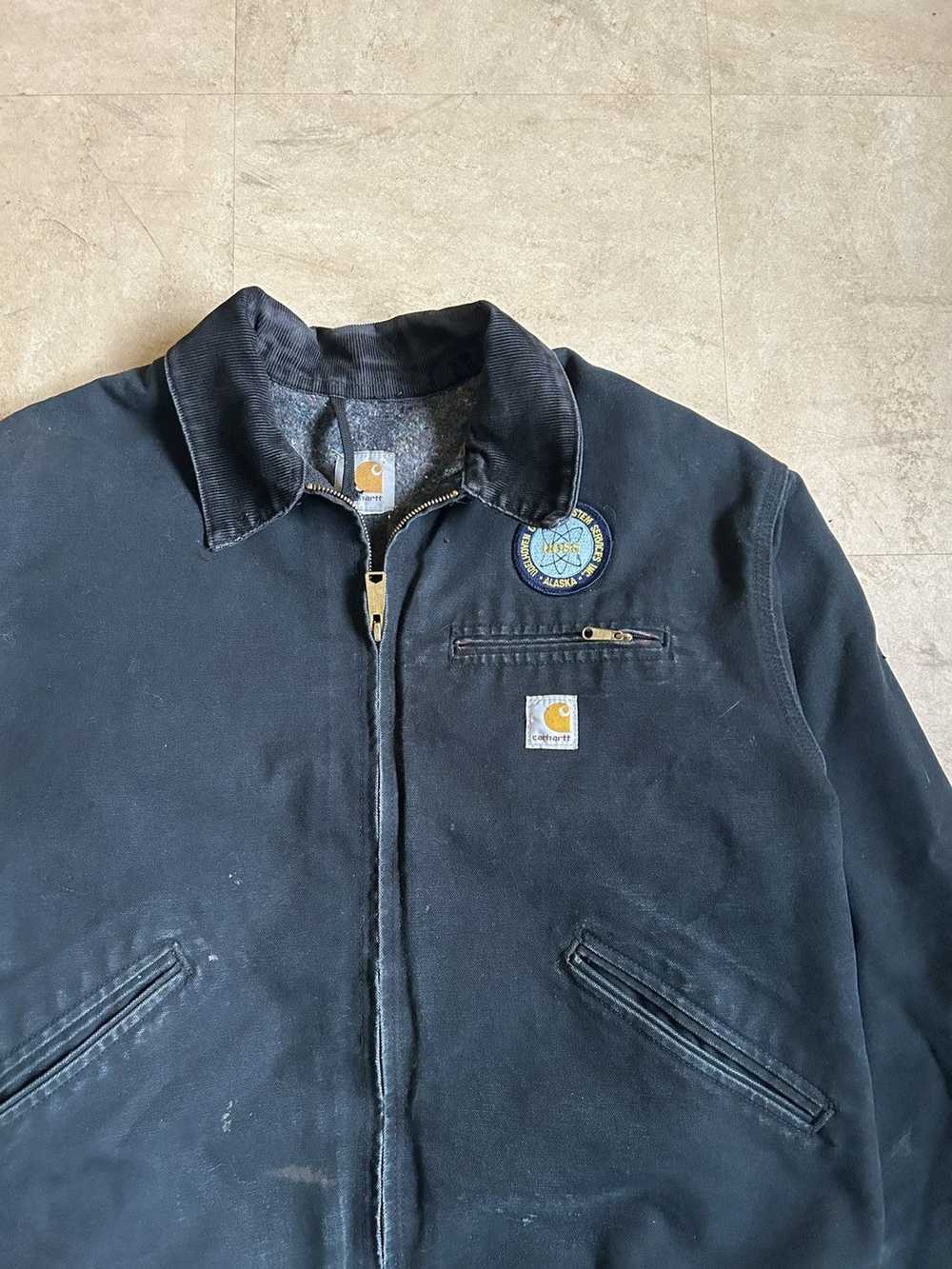 Carhartt × Vintage Faded Black Vintage Carhartt D… - image 2