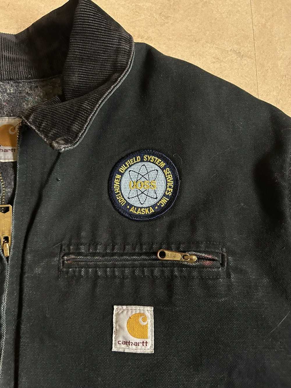 Carhartt × Vintage Faded Black Vintage Carhartt D… - image 3