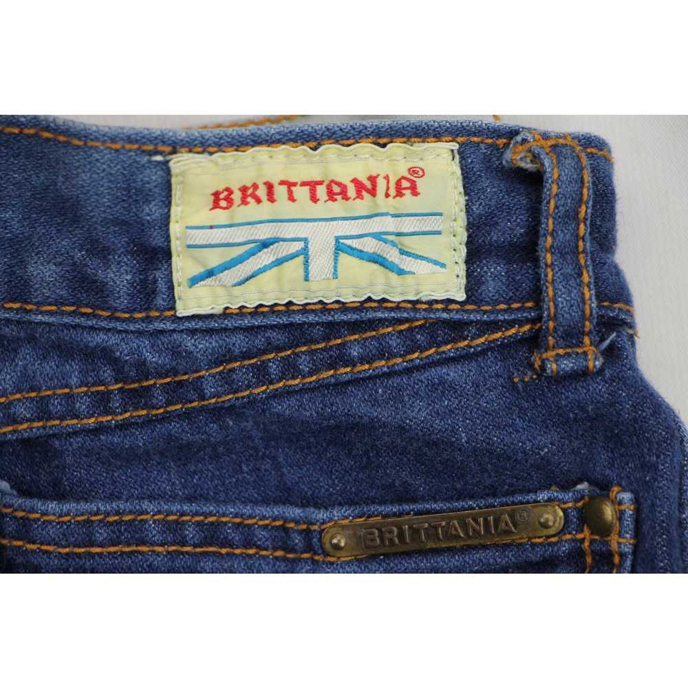 Vintage 70s 80s Brittania Boho Rocker Denim Jeans… - image 9