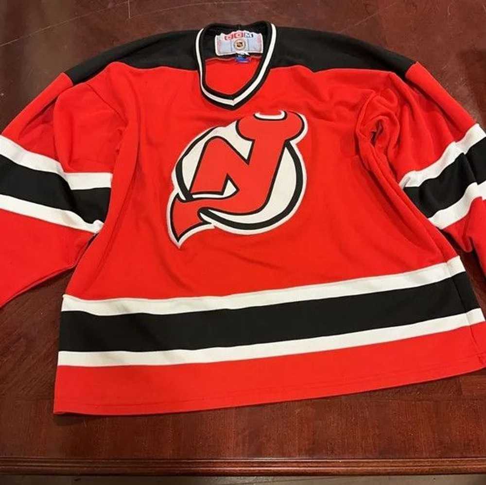 NHL New Jersey Devils Vintage Hockey Jersey - image 1