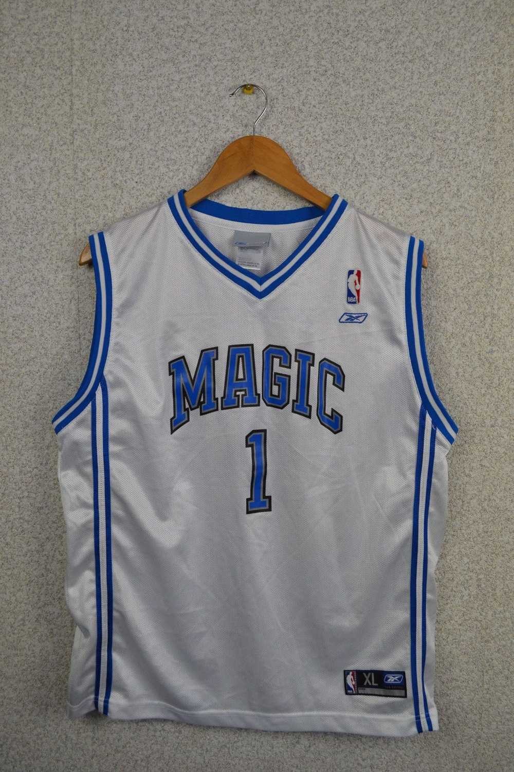 NBA × Reebok × Vintage Magic Basketball Shirt Vin… - image 2