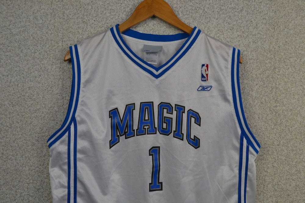 NBA × Reebok × Vintage Magic Basketball Shirt Vin… - image 3