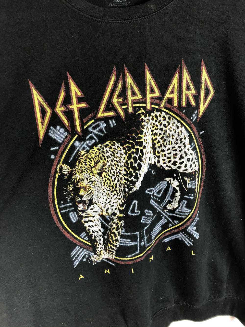 Band Tees × Def Leppard × Rock T Shirt Vintage De… - image 3