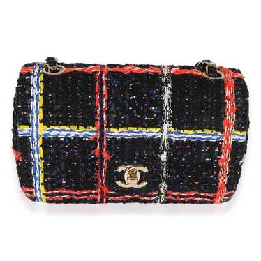 Chanel Chanel Tweed Rectangle Mini Flap - image 1