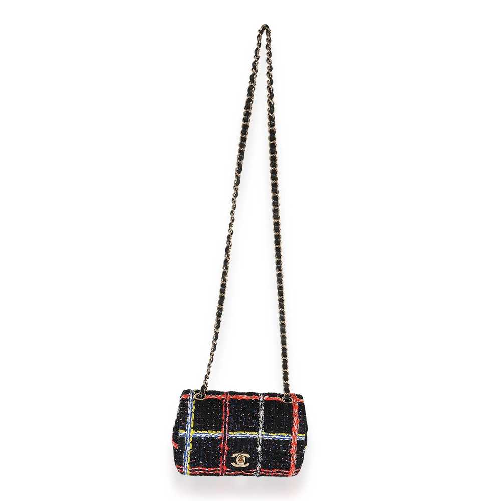 Chanel Chanel Tweed Rectangle Mini Flap - image 4