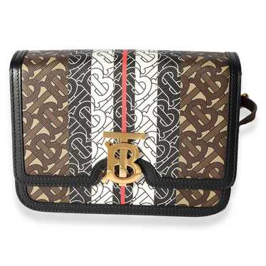 Burberry Burberry Bridle Brown Monogram E-Canvas … - image 1