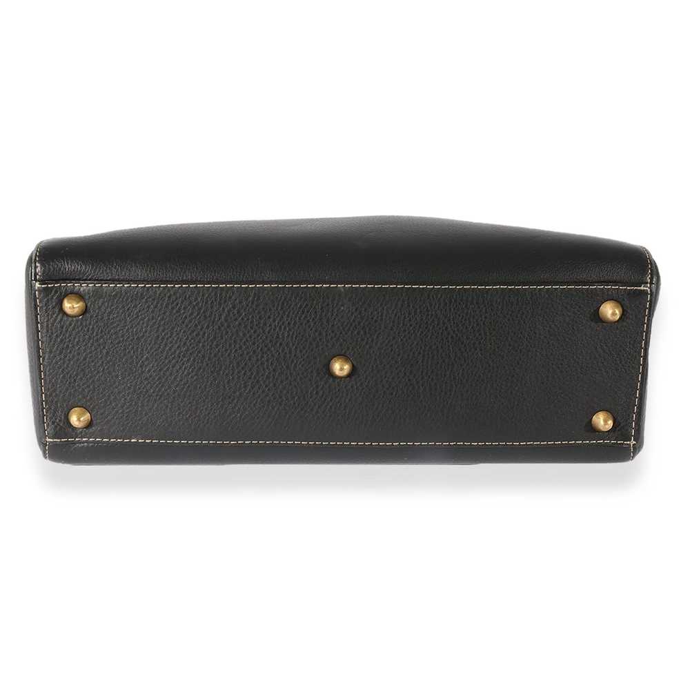 Dior Christian Dior Black Leather Large Lady Dior… - image 5