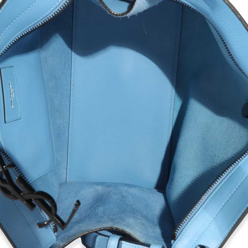 Yves Saint Laurent Saint Laurent Blue Leather Dow… - image 8