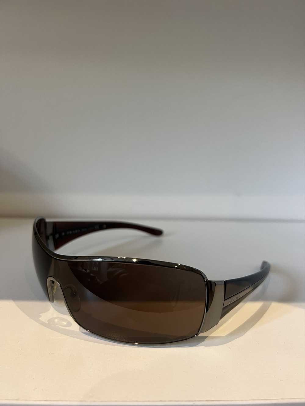 Prada × Vintage Prada metal sunglasses - image 1