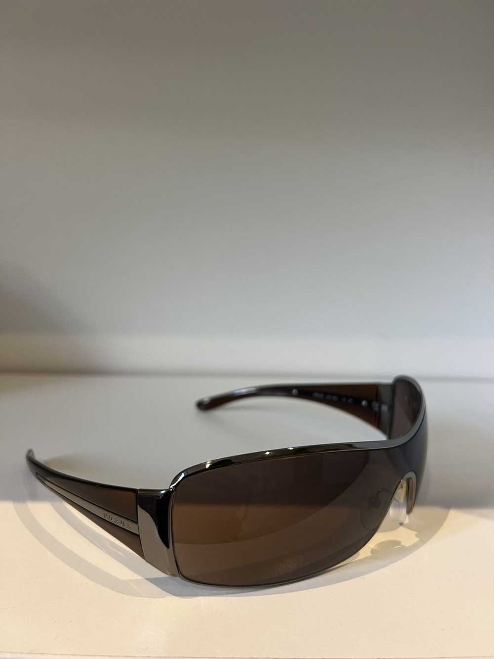 Prada × Vintage Prada metal sunglasses - image 2