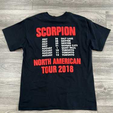 Drake Drake Scorpion Tour Tee 2018 (Used) - image 1