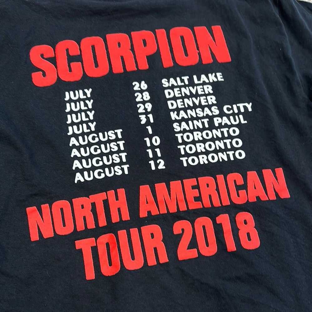 Drake Drake Scorpion Tour Tee 2018 (Used) - image 2