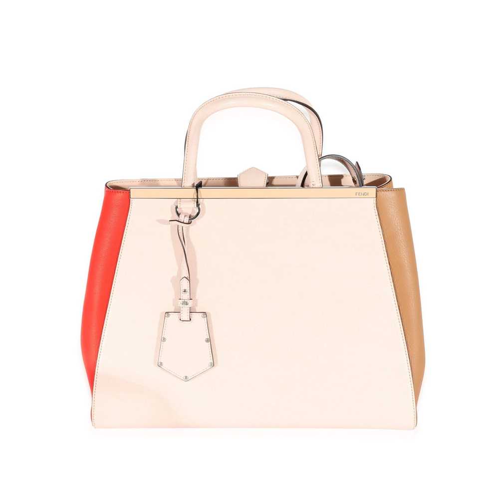 Fendi Fendi Tri-Color Vitello Elite Medium 2Jours… - image 1