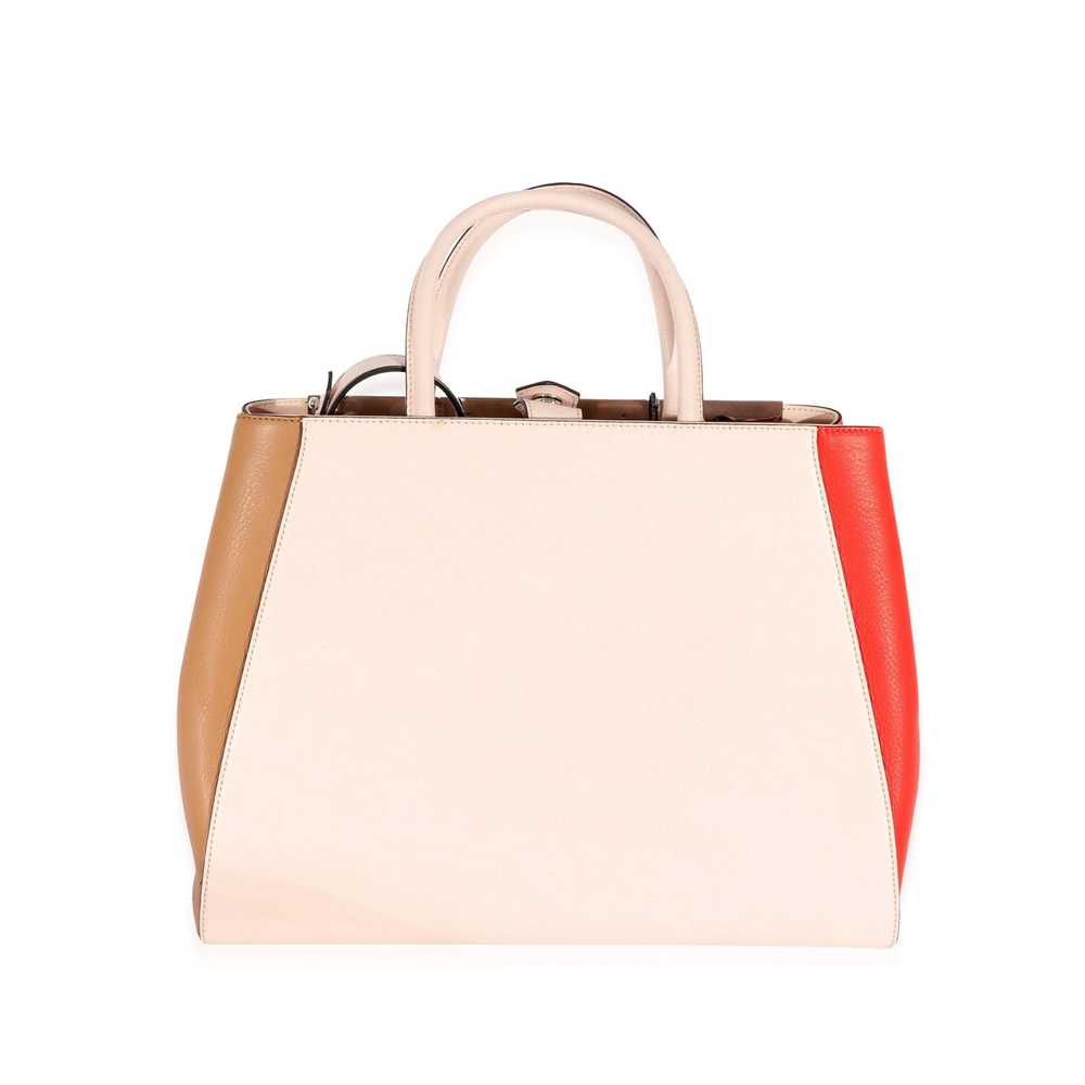 Fendi Fendi Tri-Color Vitello Elite Medium 2Jours… - image 3