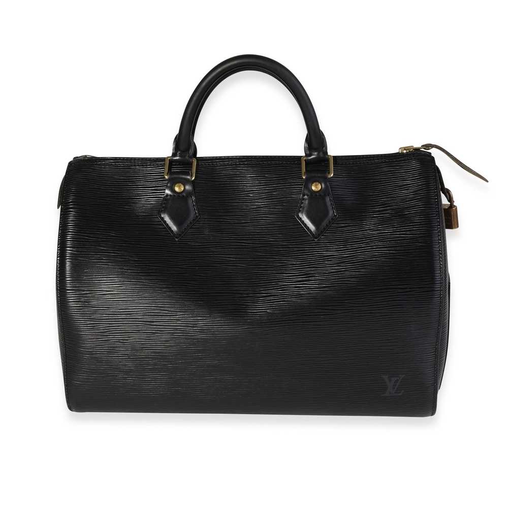 Louis Vuitton Louis Vuitton Black Epi Leather Spe… - image 3