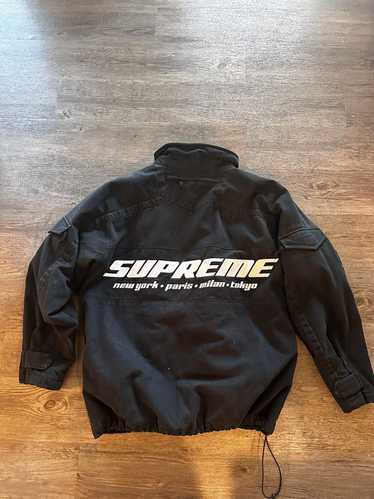 Supreme Supreme Brushed Twill Zip Jacket