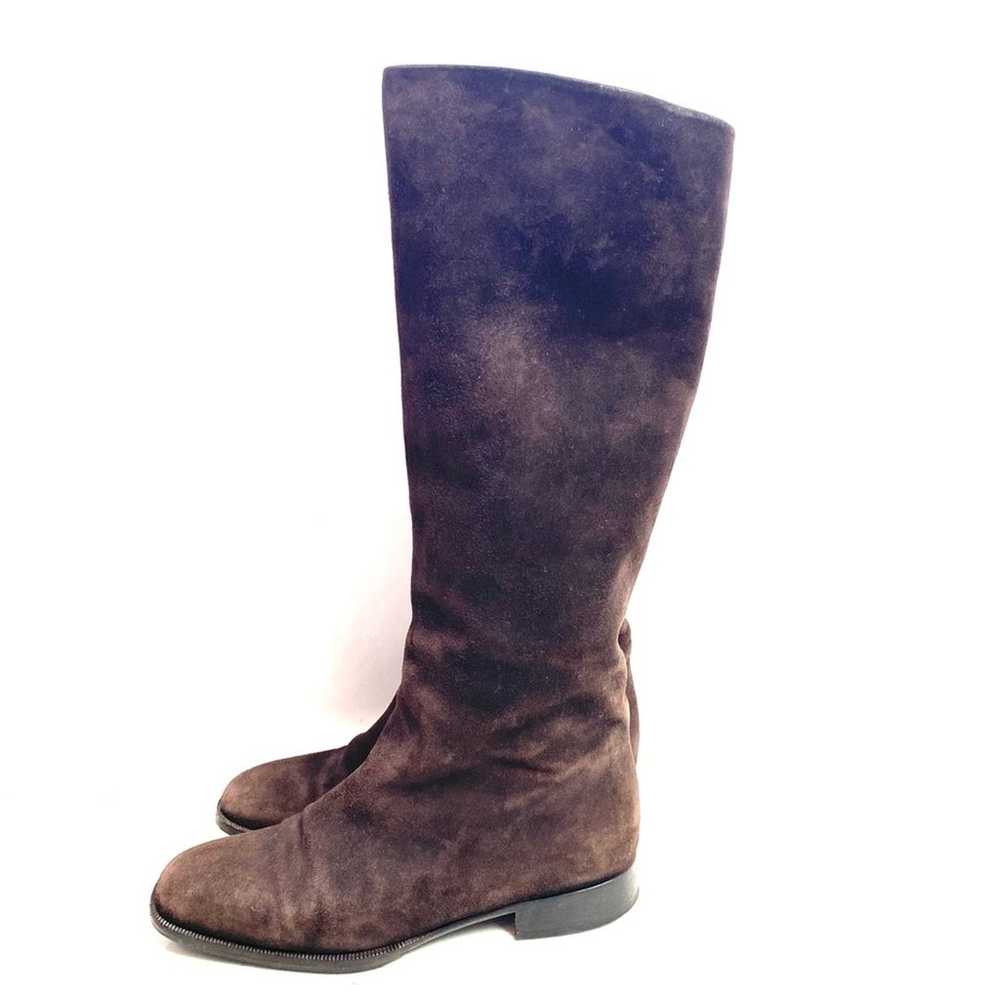 Carel Paris Brown Suede Over The Knee Boots Size … - image 7