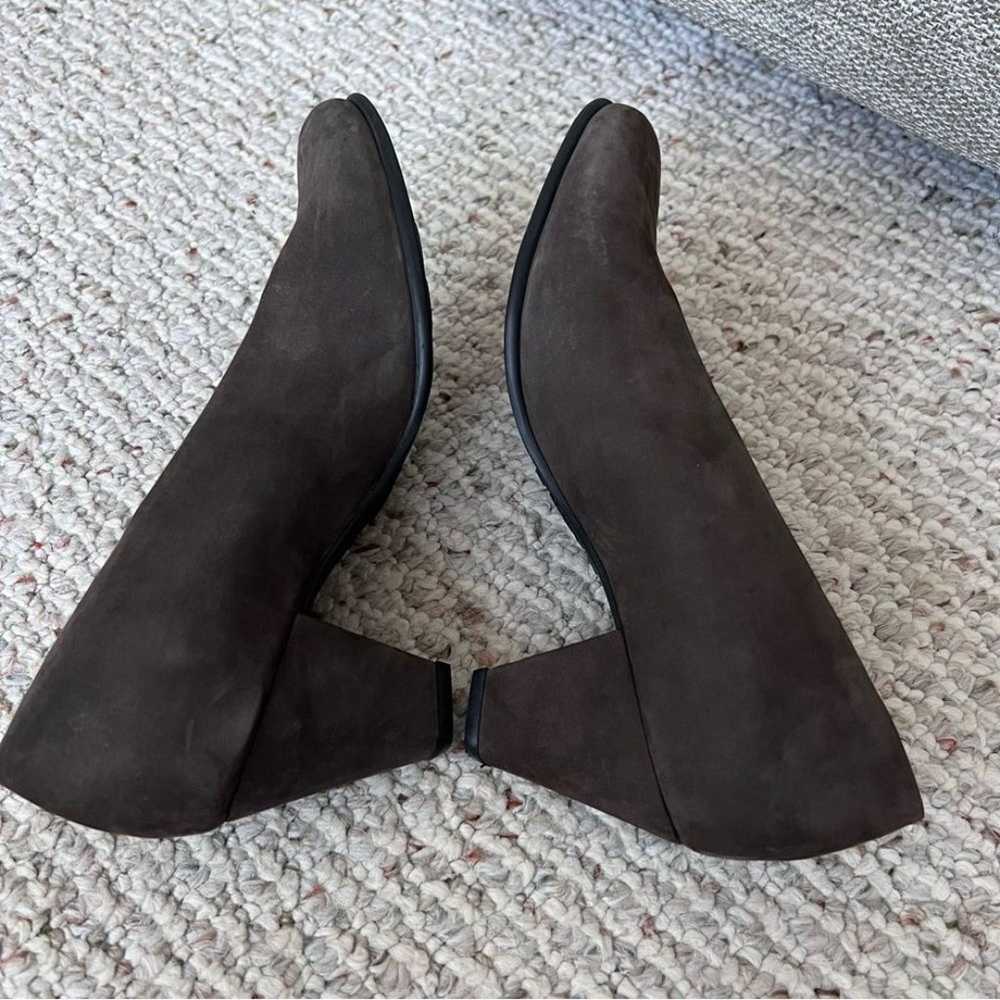 ARCHE LN Suede Nubuck Leather Block Heels - image 3