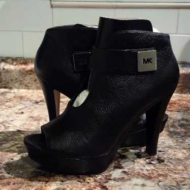 Michael Kors Davenport Open Toe Heels