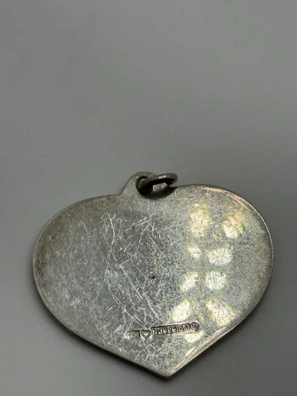 Vintage Kalevala Koru Sterling Silver Eura Heart … - image 7