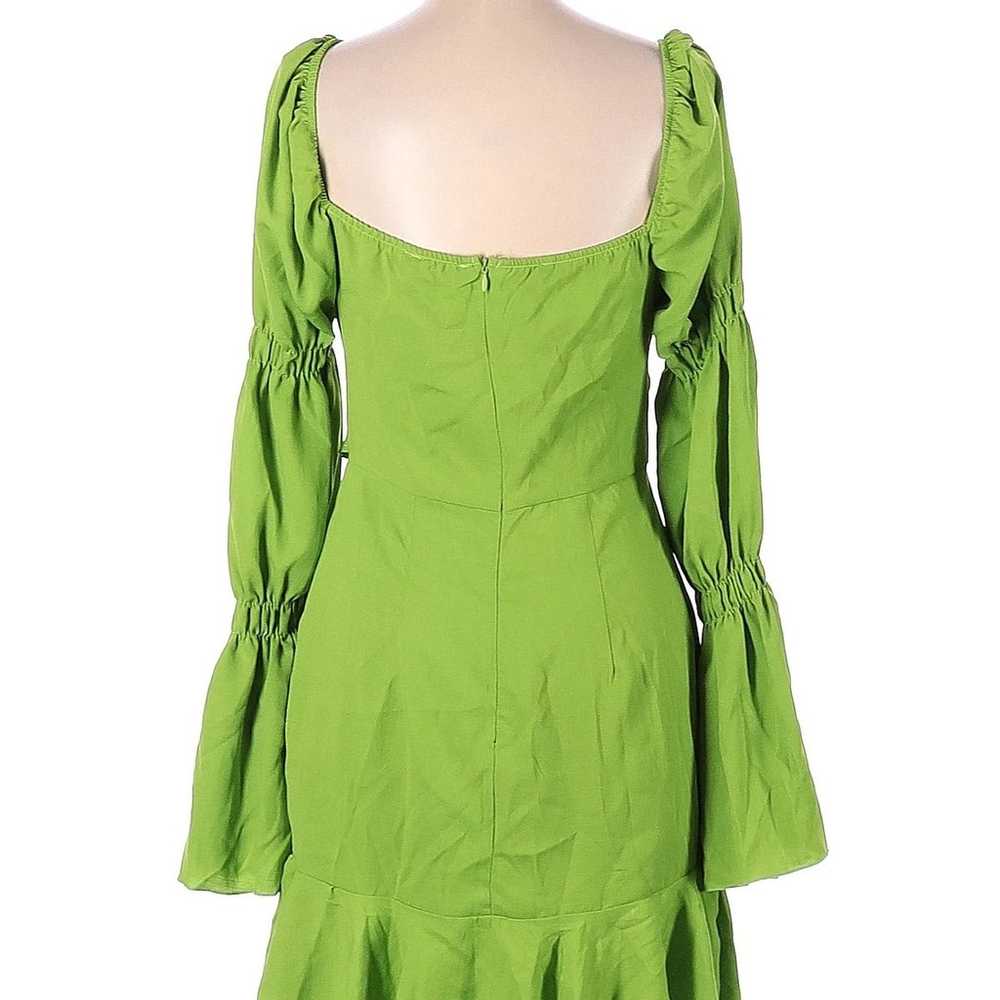 PrettyLittleThing Green Long Sleeve Dress 6 - image 2