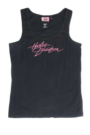 Vintage Harley Davidson Embroidered Tank Top