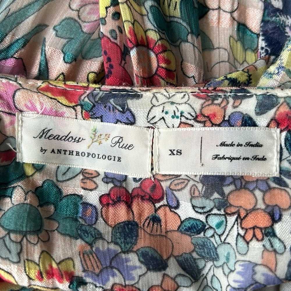 Anthropologie Meadow Rue Allerton Floral  Maxi Dr… - image 11