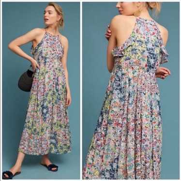 Anthropologie Meadow Rue Allerton Floral  Maxi Dr… - image 1