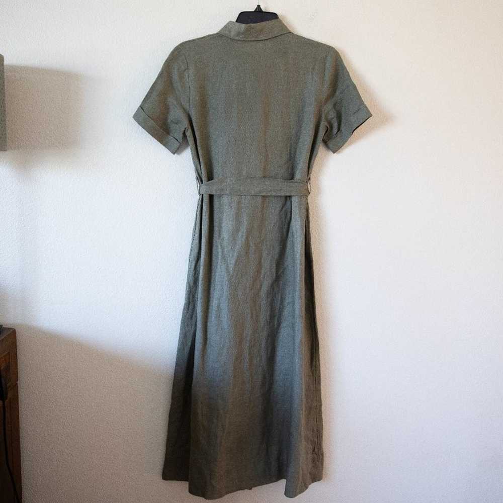 Aritzia Wilfred Eleta Linen Button Down Dress - image 4